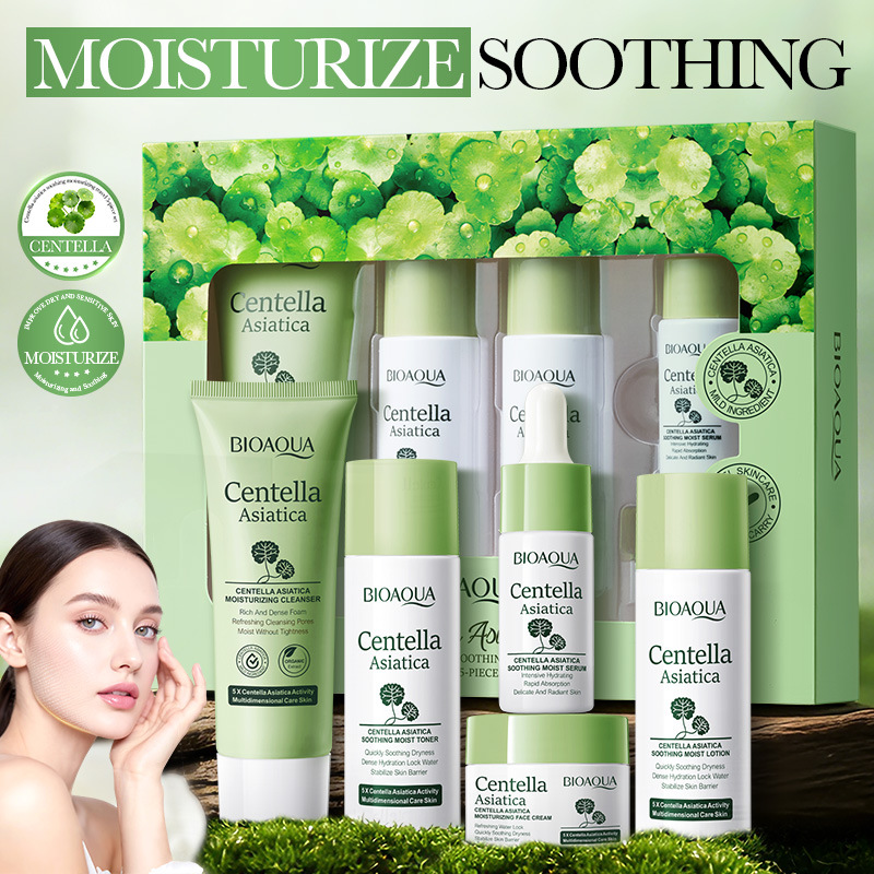 Centella Asiatica Toner - 5pcs/set BIOAQUA Centella Asiatica Perawatan Kulit