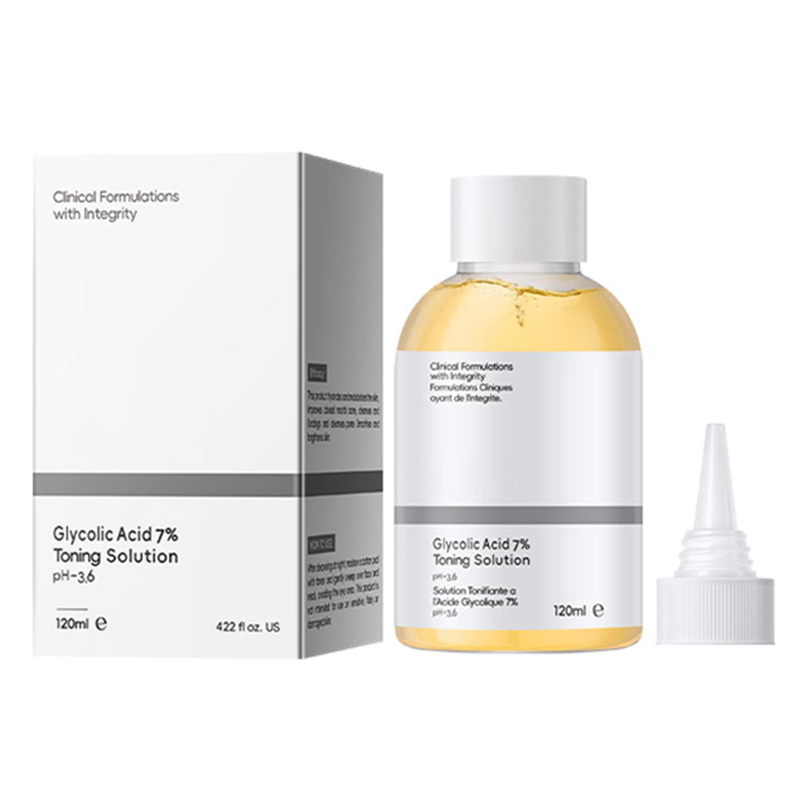Glycolic Acid Exfoliant - Serum pengecil pori-pori, asam glikolat 110