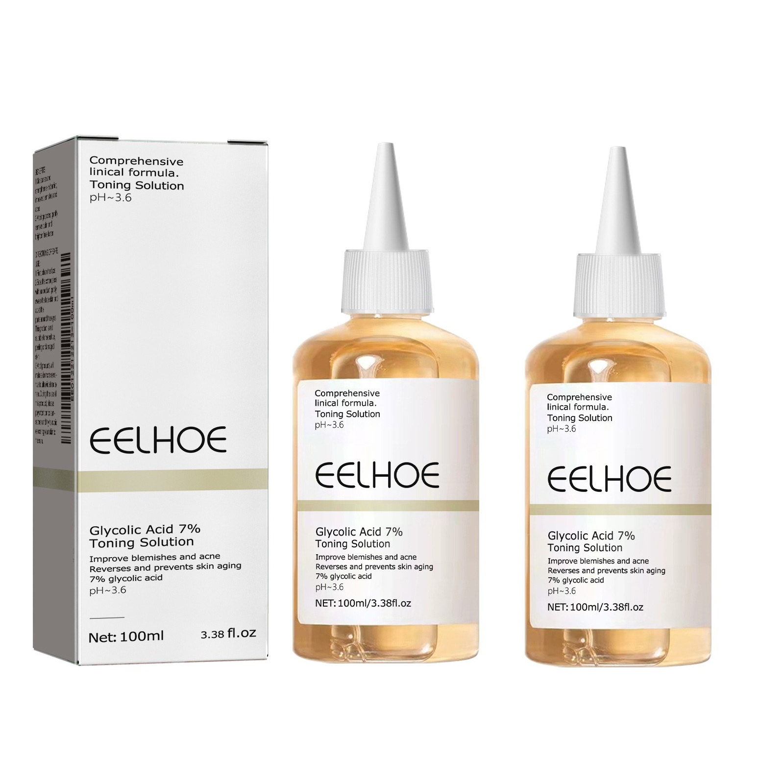 Glycolic Acid Exfoliant - Asam Glikolat 7% Solusi Toning Penghilang