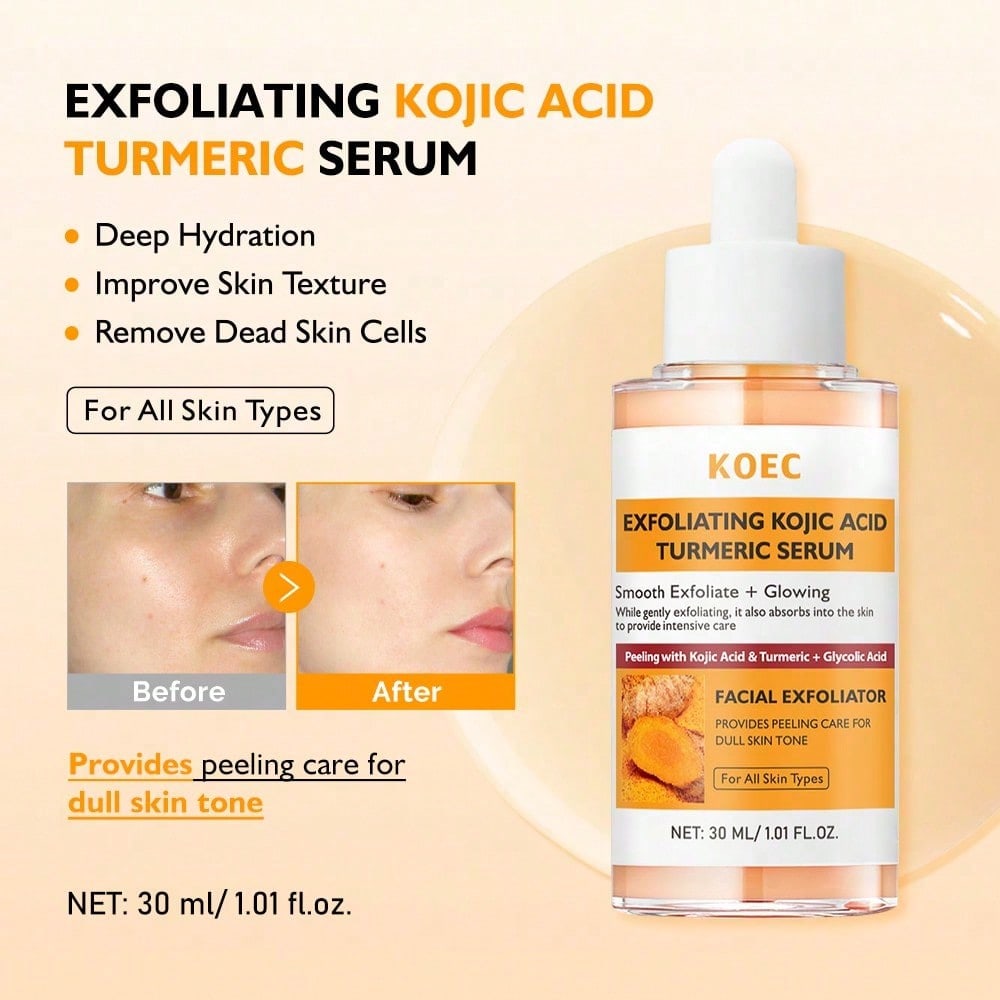 Serum Wajah KOEC Exfoliating K - Glycolic Acid Exfoliant ulasan dan harga