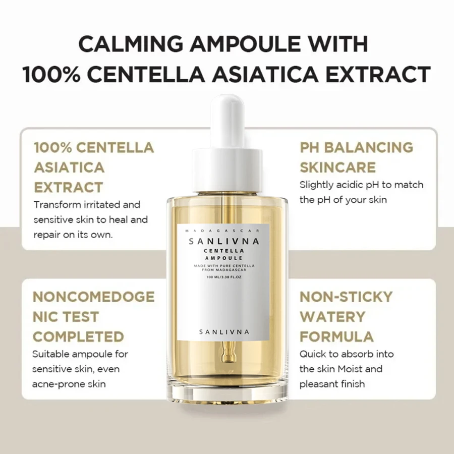 Serum Wajah Ampul Centella Asi - Centella Asiatica Toner ulasan dan harga