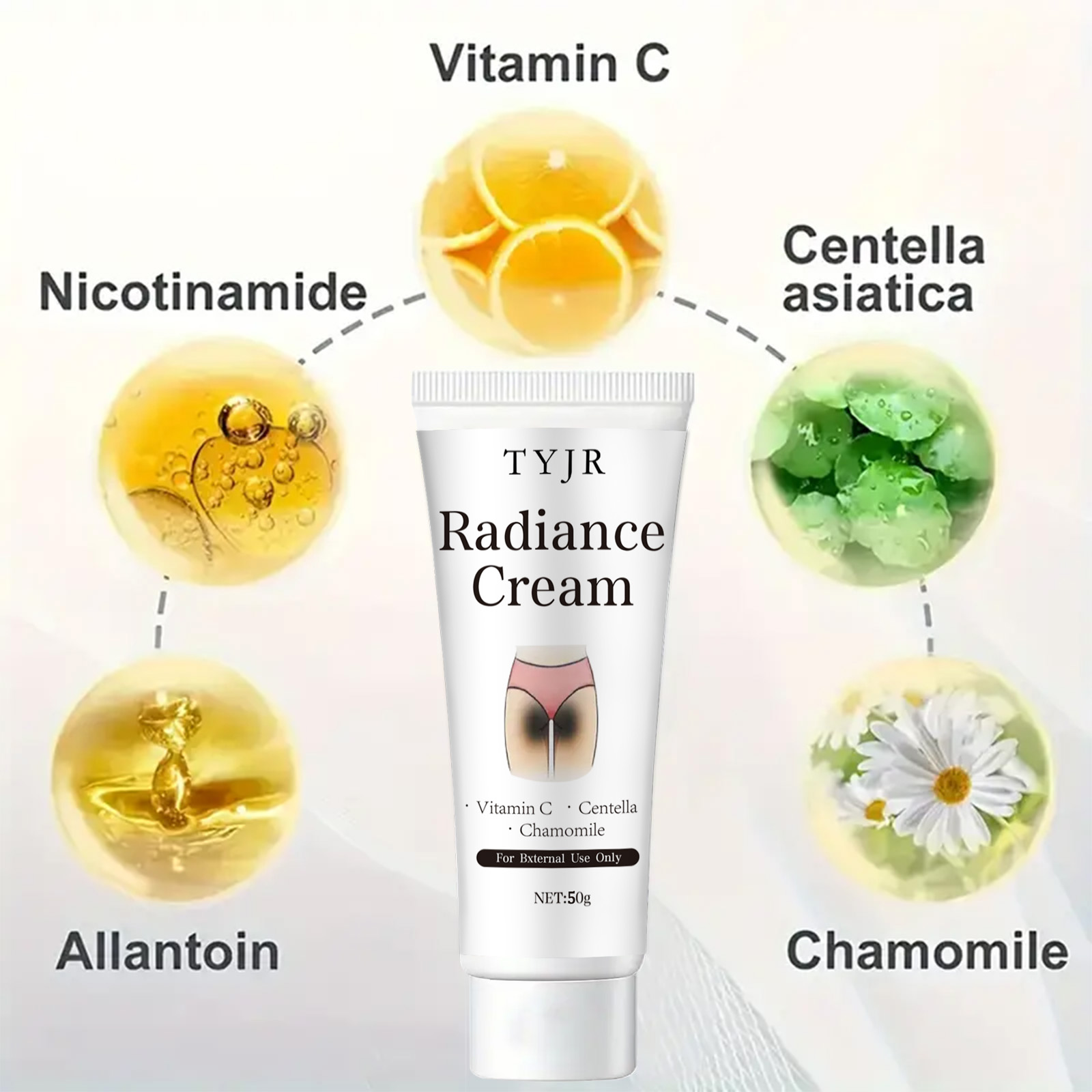 Krim putih salju mengandung Ni - Centella Asiatica Toner ulasan dan harga