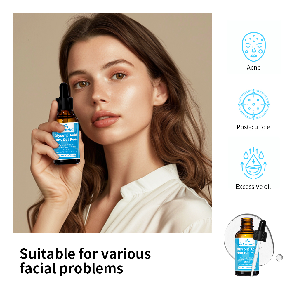 30% Gel kulit asam glikolat ku - Glycolic Acid Exfoliant ulasan dan harga