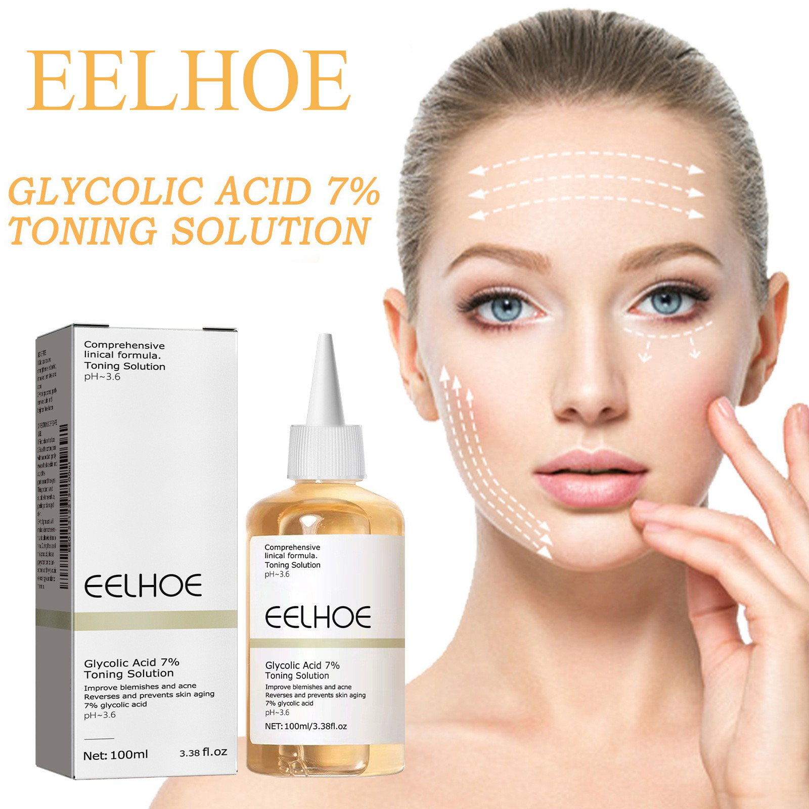 Asam Glikolat 7% Solusi Toning - Glycolic Acid Exfoliant ulasan dan harga